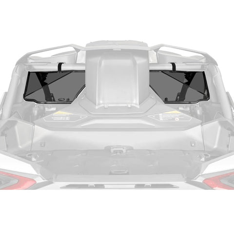 SuperATV Can-Am Maverick R Rear Windshield - Dark Tint