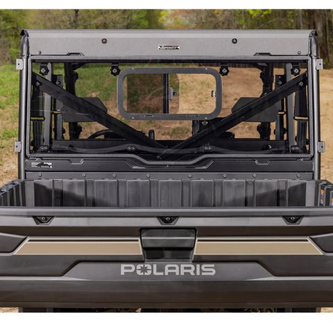 Polaris Ranger Sliding Rear Windshield Open