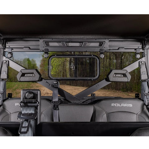 Polaris Ranger Sliding Rear Windshield Inside