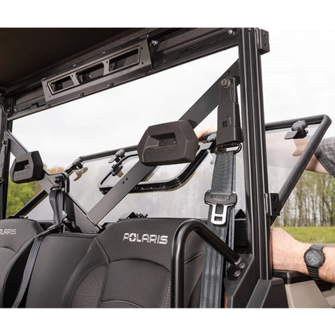 Polaris Ranger Sliding Rear Windshield Removing