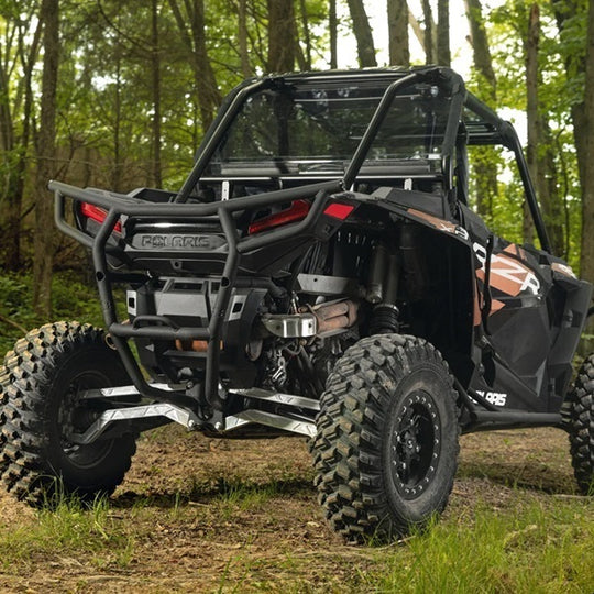 SuperATV Polaris RZR XP Turbo Tinted Rear Windshield