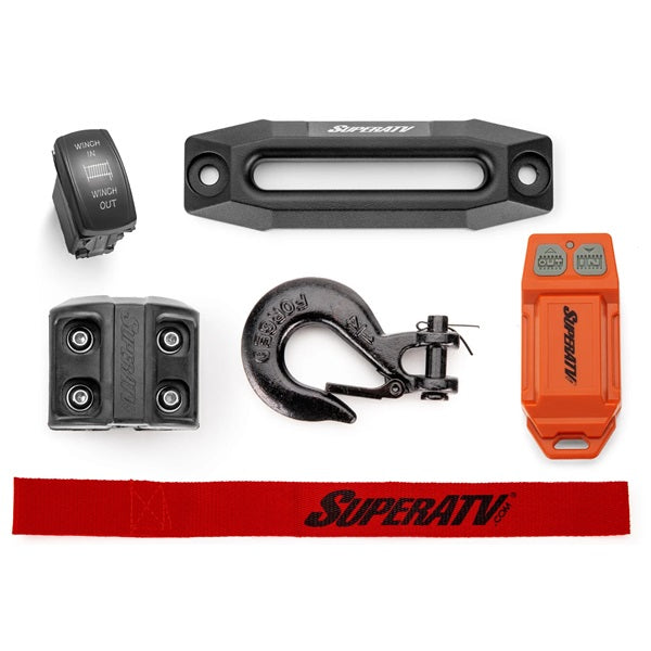 SuperATV Polaris RZR XP 1000 Ready-Fit Winch Accessories (2014-23)