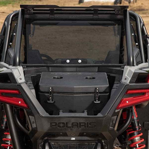 SuperATV Polaris RZR Turbo S Rear Windshield Dark Tint