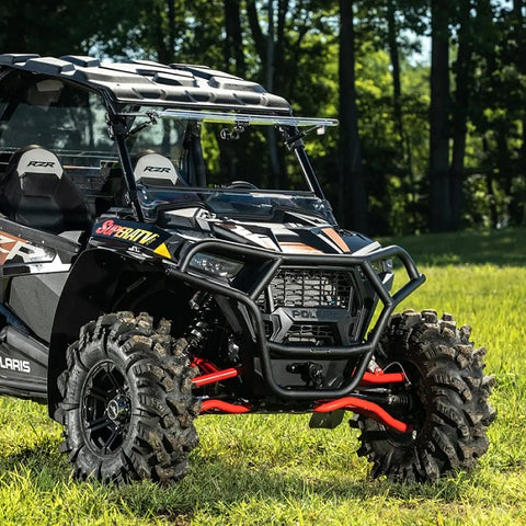 SuperATV Polaris RZR XP 1000 Black Front Bumper 2019-23