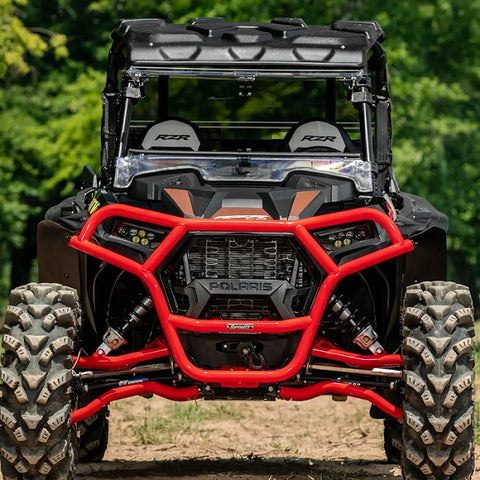 SuperATV Polaris RZR XP 1000 Front Bumper Red 2019-23