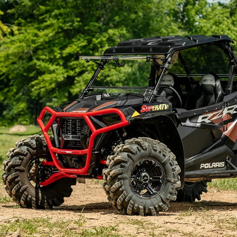 SuperATV Polaris RZR XP 1000 Red Front Bumper 2019-23