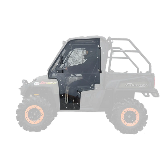 SuperATV Polaris Ranger XP 800 Cab Enclosure Full Doors