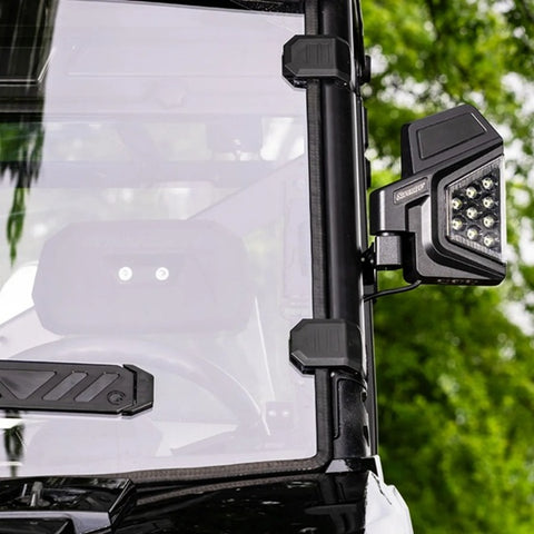 SuperATV Kawasaki Ridge Turn Signal LED Side-View Mirrors