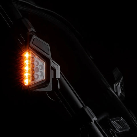 SuperATV Kawasaki Ridge Turn Signal Light LED Side-View Mirrors