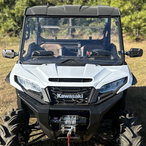 Seizmik Toolless Vented Windshield Kawasaki Ridge Models