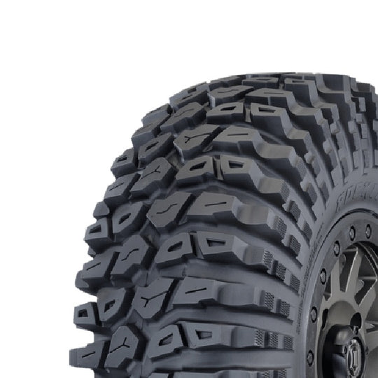 
                  
                    GBC Rockinator Tire Tread Close-Up
                  
                