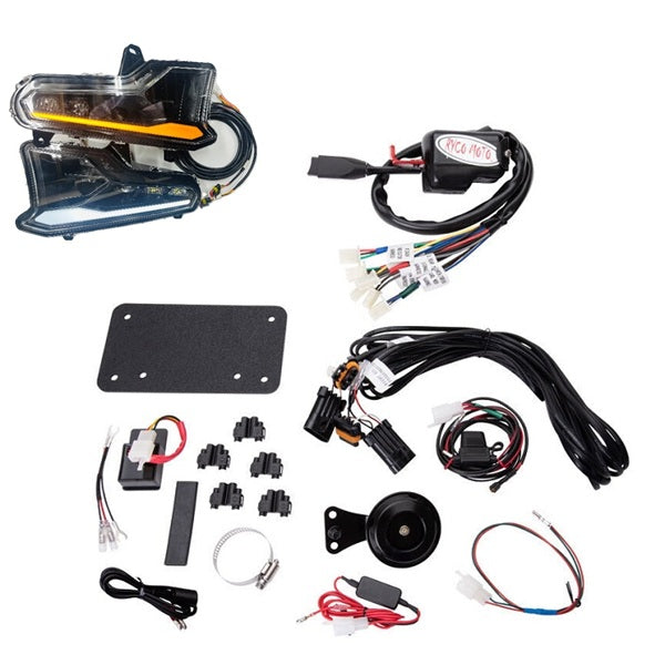 Ryco Polaris Xpedition Turn Signal Headlights & Horn Kit 7202A-7007