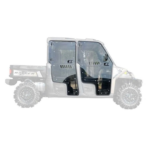 SuperATV Polaris Ranger XP 1000 Crew Cab Enclosure Full Doors 2017-18 Vented