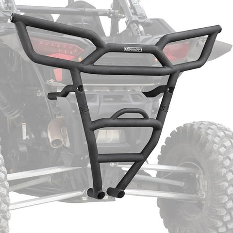 SuperATV Polaris RZR XP 1000 Rear Bumper Black 2014-17 16mm