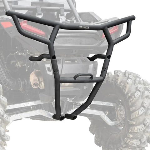 SuperATV Polaris RZR XP 1000 Rear Bumper Black 2017-23 18mm