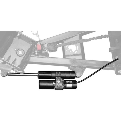 SuperATV Plow Pro UTV Plow Angle Actuator Kit Installed