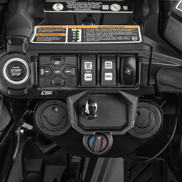 SuperATV Can-Am Commander 1000R In-Dash Heater Vents