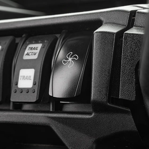 SuperATV Can-Am Commander 1000R In-Dash Heater Fan Switch