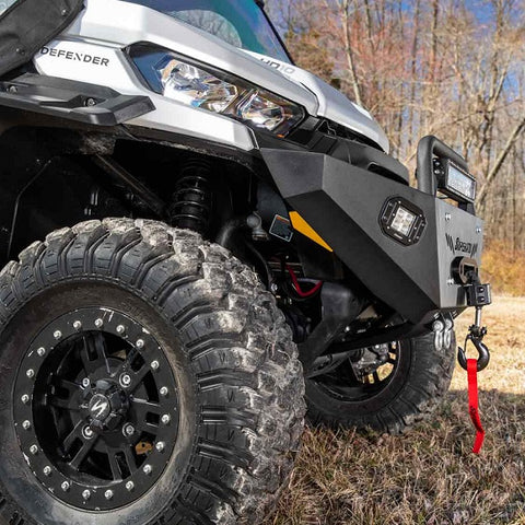 SuperATV Can-Am Defender Front Bumper - Winch Ready