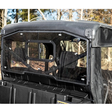 SuperATV Primal Soft Cab Enclosure Doors with Sliding Rear Window.