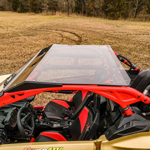 SuperATV Can-Am Maverick X3 Turbo Tinted Roof Top