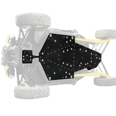 SuperATV Can-Am Maverick R X RS Full Skid Plate Kits