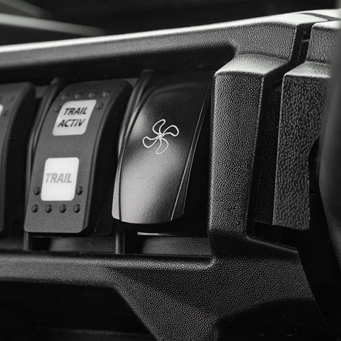 SuperATV Can-Am Maverick Sport In-Dash Heater Fan Switch