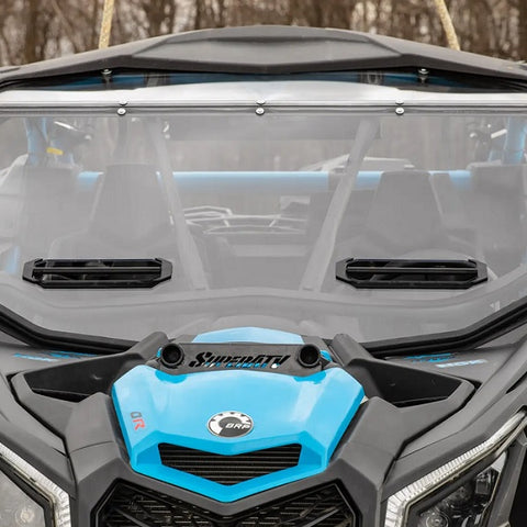 SuperATV Can-Am Maverick X3 with Intrusion Bar Vented Full Windshield