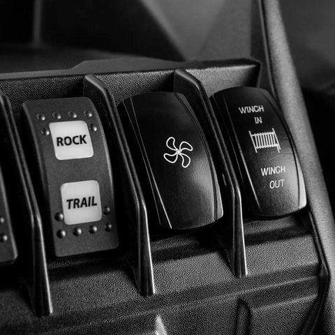 SuperATV Can-Am Maverick X3 In-Dash Heater Fan Switch