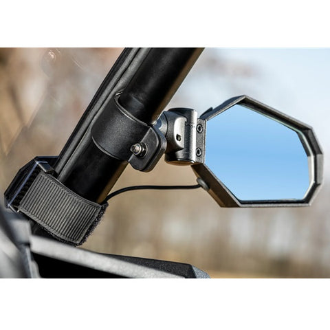 SuperATV CFMOTO Lighted Side View Mirror Mounted 1.75