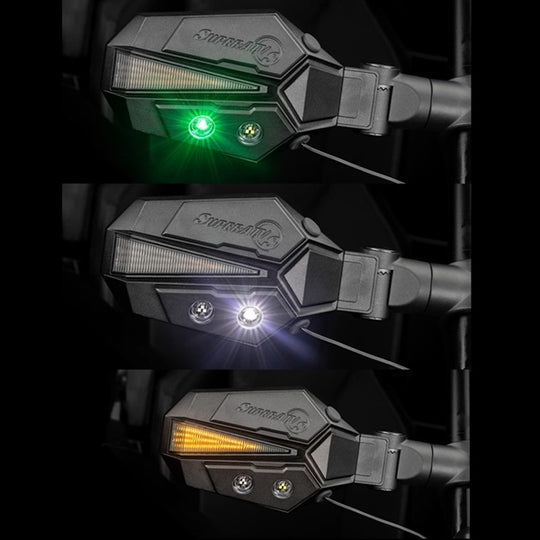 SuperATV Lighted Side View Mirror Colors