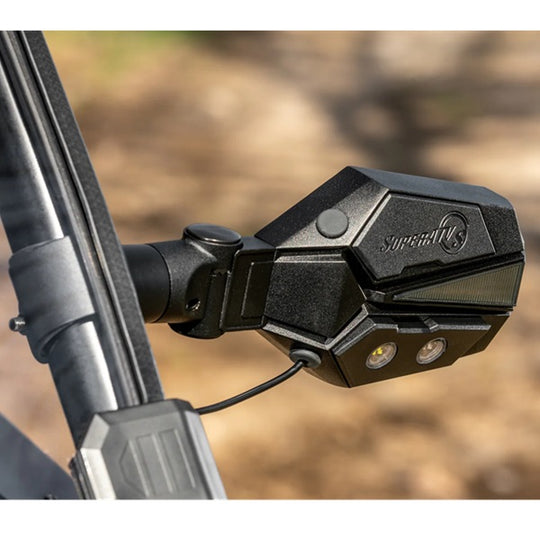 
                  
                    SuperATV CFMOTO UFORCE Lighted Side View Mirrors On
                  
                