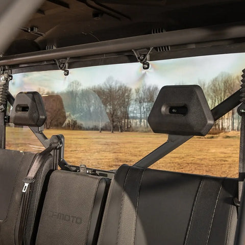 SuperATV CFMOTO UFORCE 1000 Rear Windshield Inside