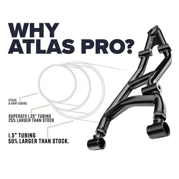 SuperATV Atlas Pro Front A-Arms