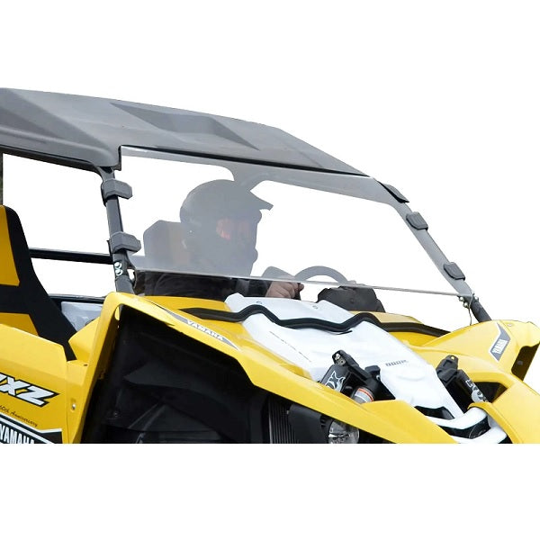 SuperATV Yamaha YXZ Scratch Resistant Full Windshield 2016-18