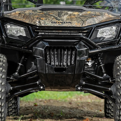 SuperATV Honda Pioneer 1000 Front A-Arms - High Clear Fwd Offset 2022+