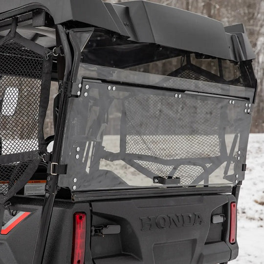 
                  
                    SuperATV Honda Pioneer 700-4 Flip Up Rear Windshield Closed
                  
                