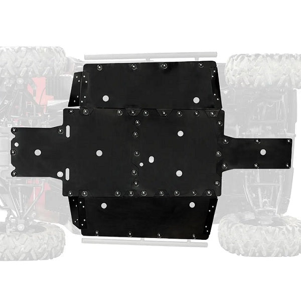 SuperATV Honda Pioneer 700-4 Full Skid Plate Kit