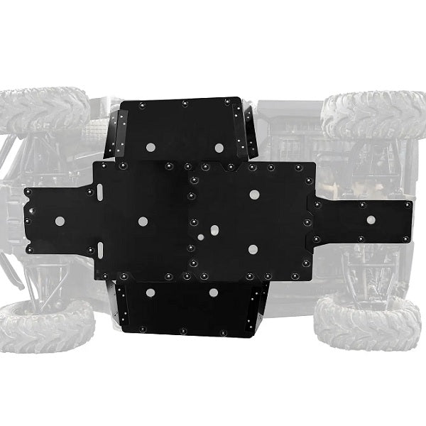 SuperATV Honda Pioneer 700 Full Skid Plate Kit