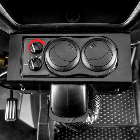 SuperATV Honda Pioneer 1000 Cab Heater Installed