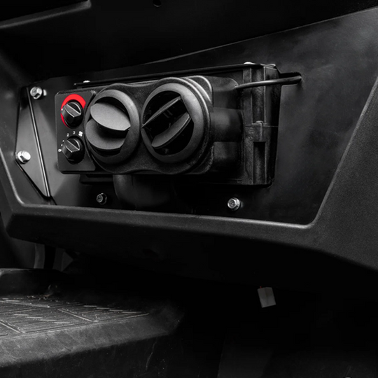 SuperATV Polaris Ranger 1000 Cab Heater Installed