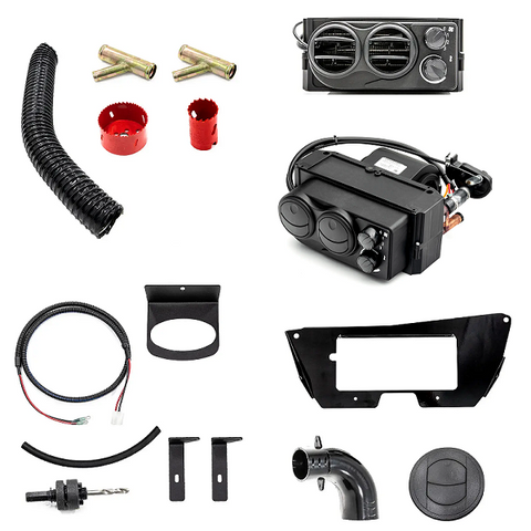 SuperATV Polaris Ranger XP 1000 Crew Heater Front & Rear 2019+