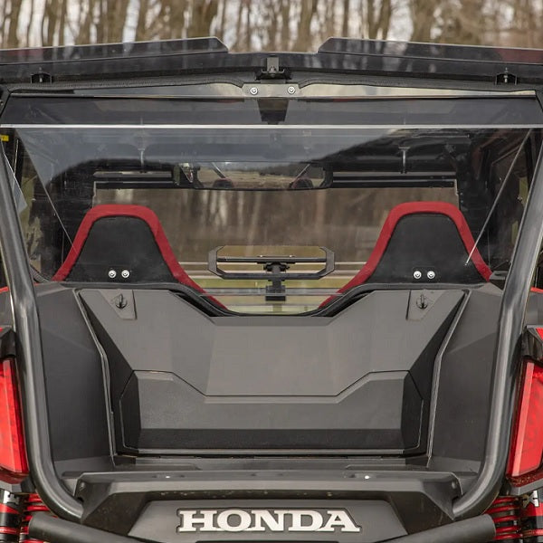 SuperATV Honda Talon 1000X Rear Windshield - Vented