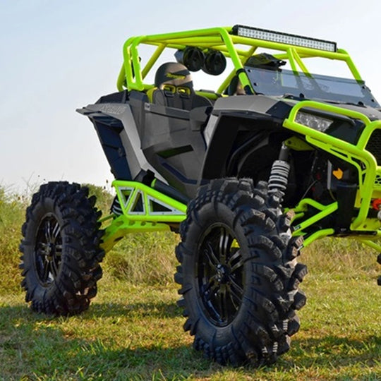 
                  
                    SuperATV Intimidator Tire on a Lifted RZR
                  
                