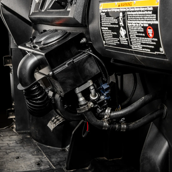 
                  
                    SuperATV Kawasaki Mule Pro Cab Heater Side View
                  
                