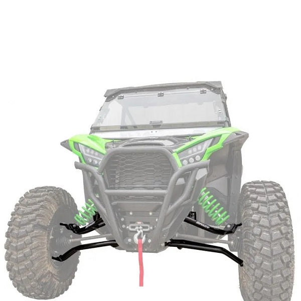 SuperATV Kawasaki Teryx KRX 1000 Front A-Arms - High Clear Fwd Offset