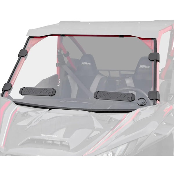 SuperATV Kawasaki Teryx KRX 1000 Scratch Resistant Vented Windshield