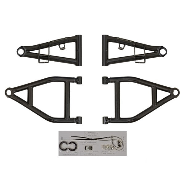 SuperATV Kawasaki Teryx Front A-Arms - High Clearance Forward Offset