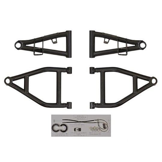 SuperATV Kawasaki Teryx Front A-Arms - High Clearance Forward Offset