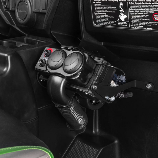 SuperATV Kawasaki Teryx Cab Heater Front